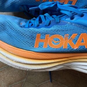 Gently worn men’s Hoka